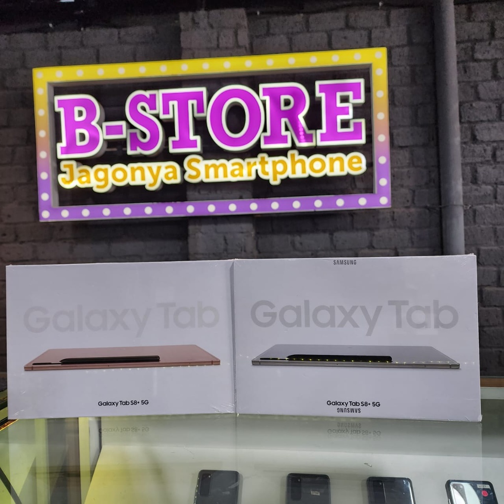 SAMSUNG GALAXY TAB S8 PLUS 5G - RAM 8/256GB - NEW BNIB - GARANSI RESMI