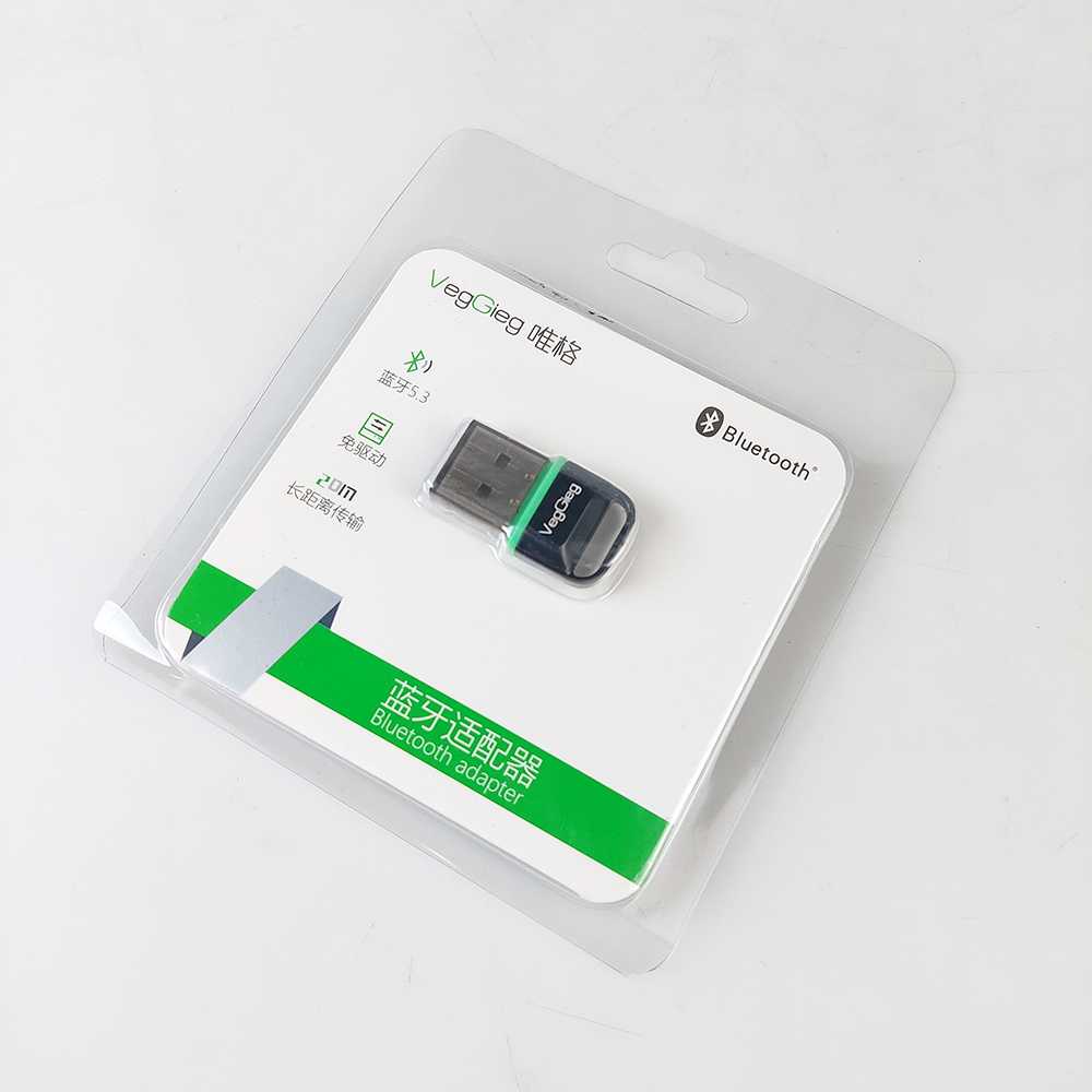 USB Bluetooth Adapter 5.3 Receiver Transmitter Wireless 20m Dongle Penangkap Sinyal Bluetooth Berkualitas