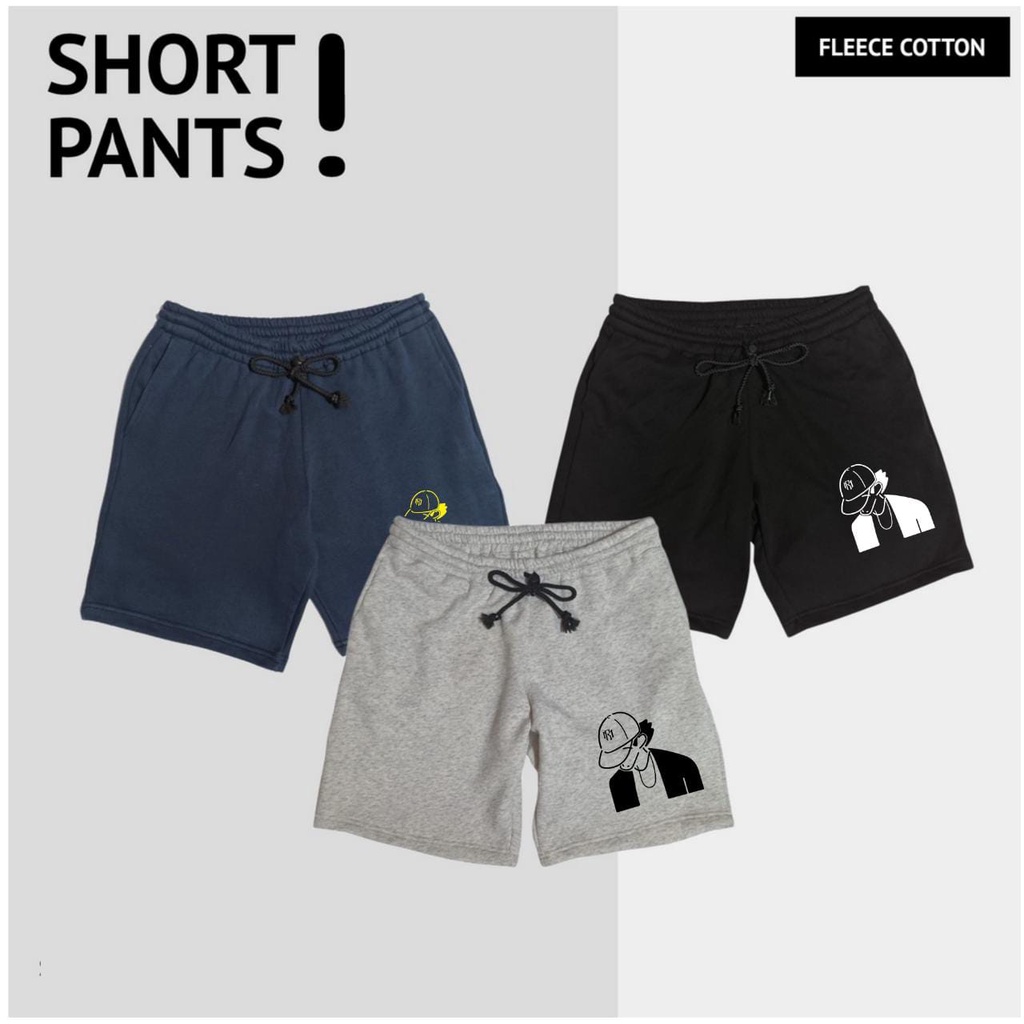 shortpants pria cotton fleece/terry