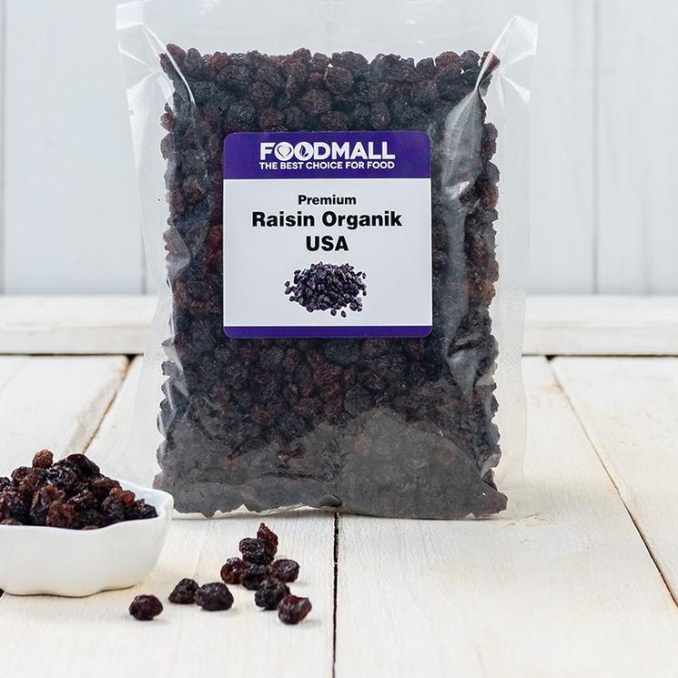

☑ Kismis / Black Raisin Organic USA PREMIUM 250 GRAM ☃