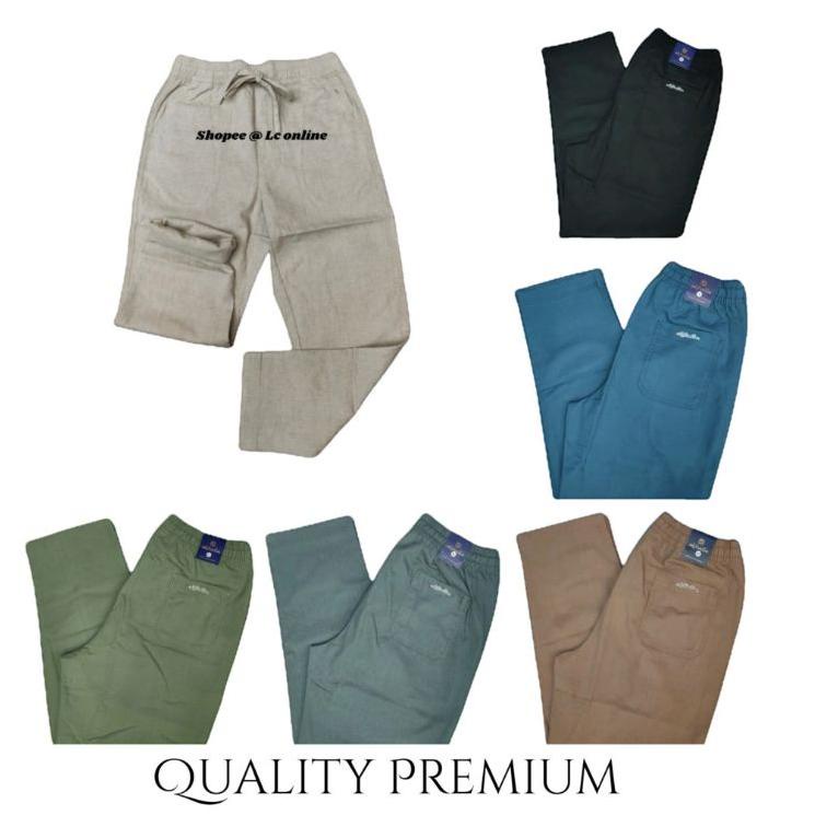 ✦ Celana Panjang Leandro Esufally Original By Le Couture / Celana Le Couture / Celana Segala Aktifit