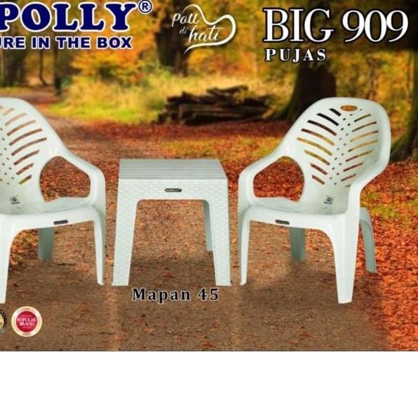 ✬ napolly kursi plastik santai napolly big 909 bangku  napolly 909 ♜