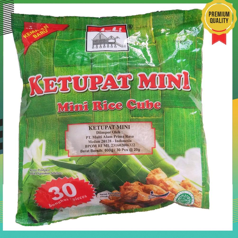 

Terbaru KETUPAT MINI ADABI KETUPAT NASI INSTAN KETUPAT SIAP SAJI ISI 30PCS