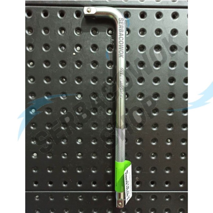 Shock Tekiro Gagang Kunci Sock L Offset Handle Kunci Sok 1/2 Inch X 12 Inch
