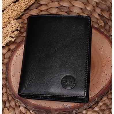 Dompet Kartu Pria Lipat Kulit Asli Original KULIT SAPI Kualitas Terbaik DE01