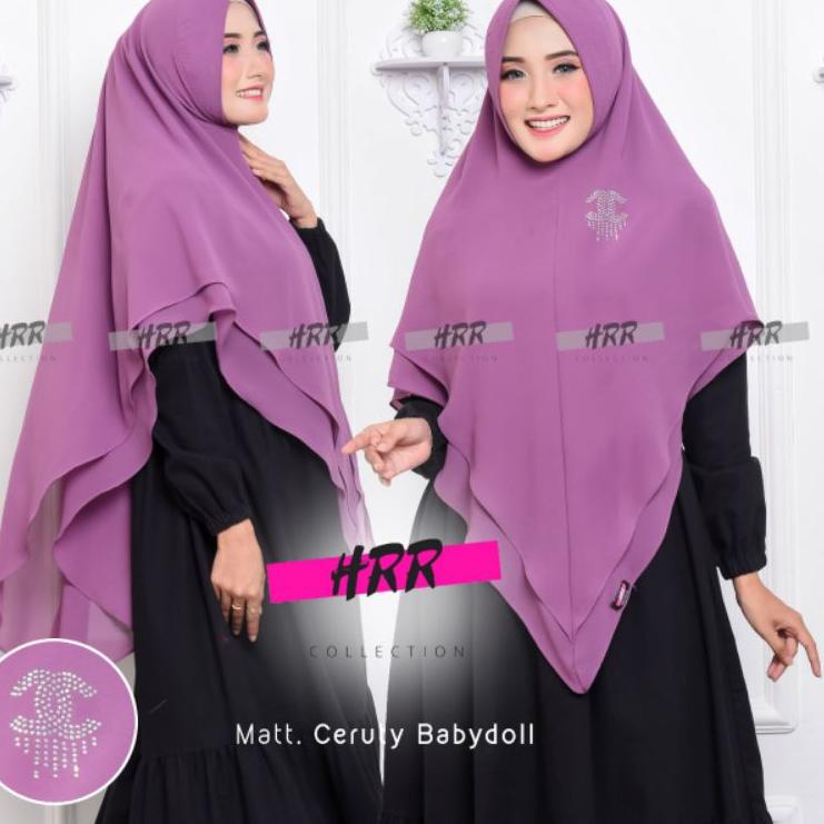 ♬ KHIMAR 2 LAYER RUNCING, HIJAB 2 LAYER LANCIP JUMBO ۝