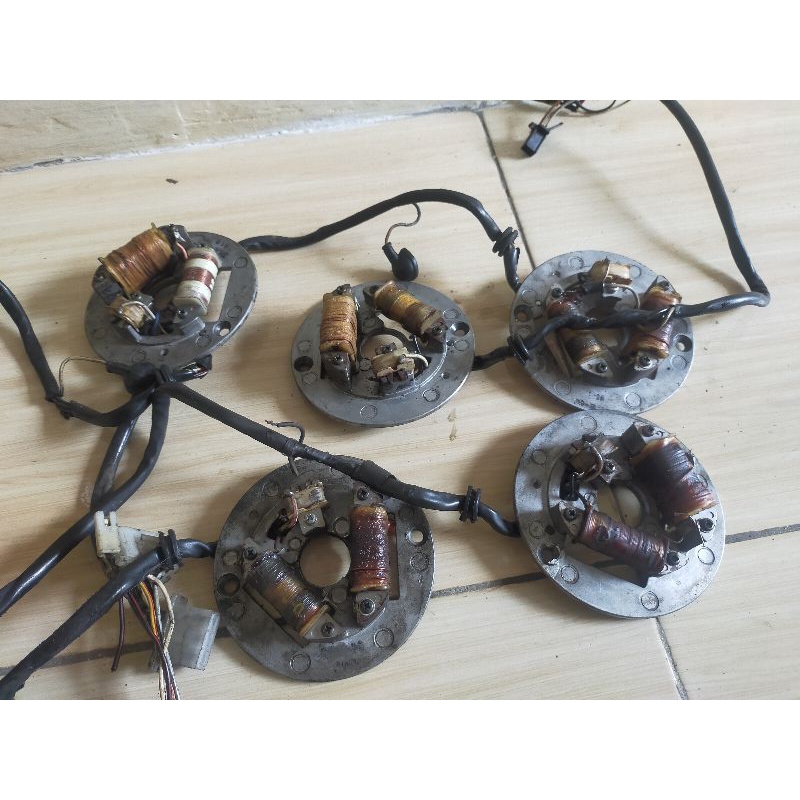 bassy assy/spul CDI lampu ORI copotan Yamaha RX king