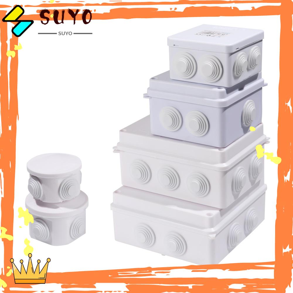 Suyo Power Case Outdoor ABS Plastik IP65 Kotak Kontrol Listrik