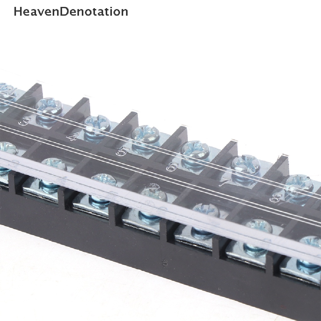 [HeavenDenotation] Blok Terminal Sekrup Strip Baris Ganda Papan Kabel Tetap wire connector TB1503 HDV
