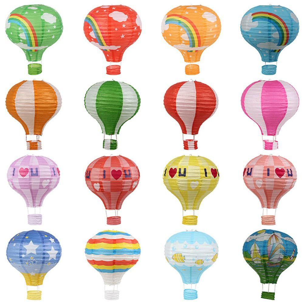 Solighter Lampion Kertas Cina 25 cm Perlengkapan Hadiah Gift Craft Balon Balls