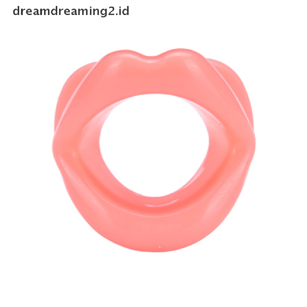 (dream) Silikon Anti Kusut Anti-Aging Wajah Lebih Ramping Latihan Otot Lip Trainer Gym.