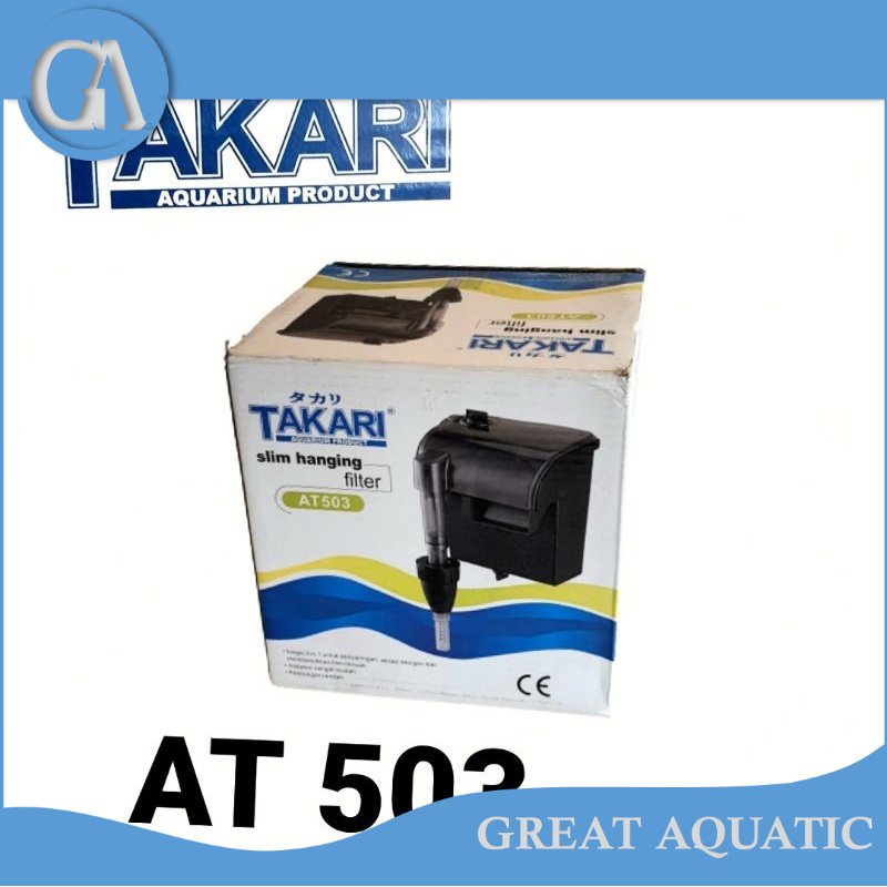 TAKARI AT 503 FILTER GANTUNG AQUARIUM AQUASCAPE