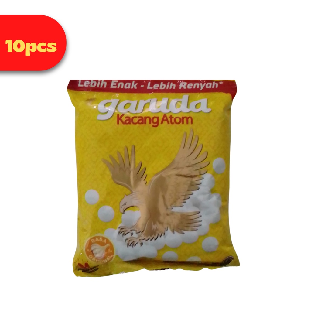 

GARUDA FOOD KACANG ATOM RENCENG ISI 10 PCS @11 Gram