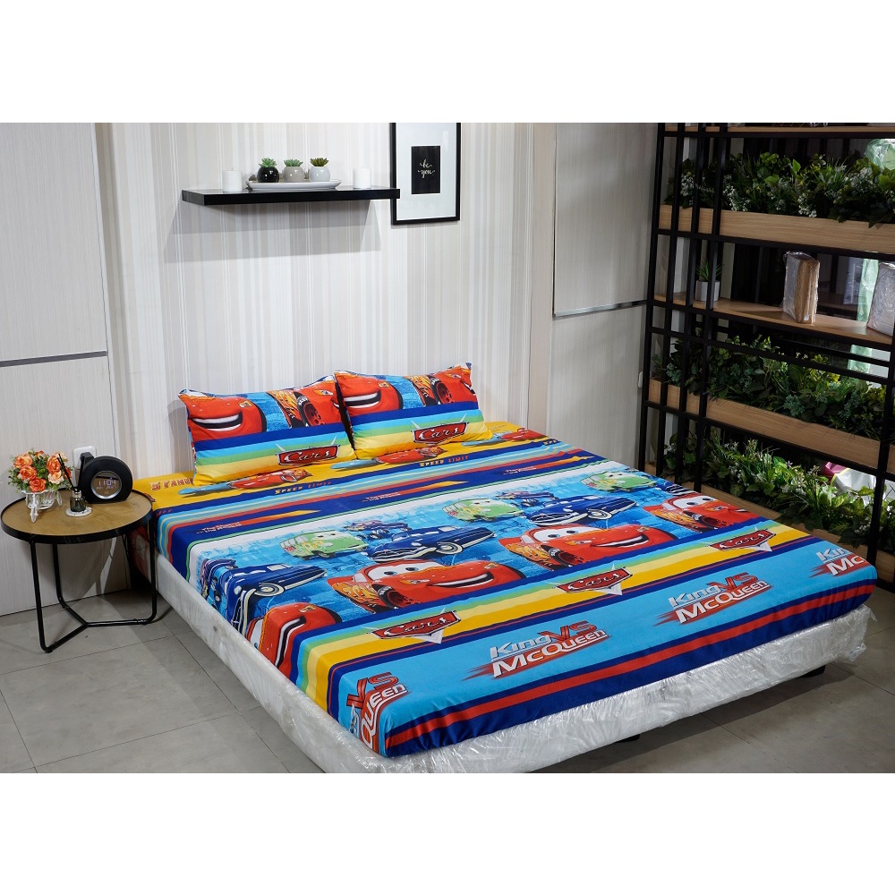 Idola Style Veronica Sprei 100 / 120 Micro Print Tinggi 20 cm MP-8014