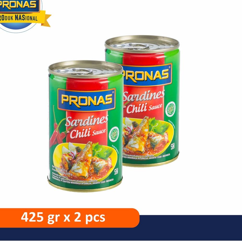 

☊ PRONAS Sarden Chili 425 g Bundling 2 pcs ☎