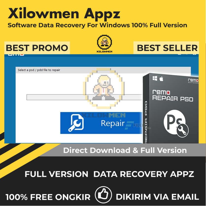 [Full Version] Remo Repair PSD Pro Lifetime Data Recovery WIN OS