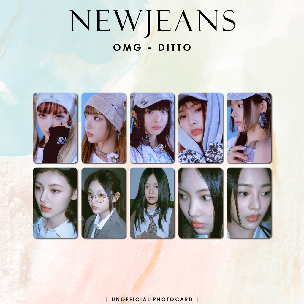 UNOFFICIAL PHOTOCARD NEWJEANS OMG DITTO