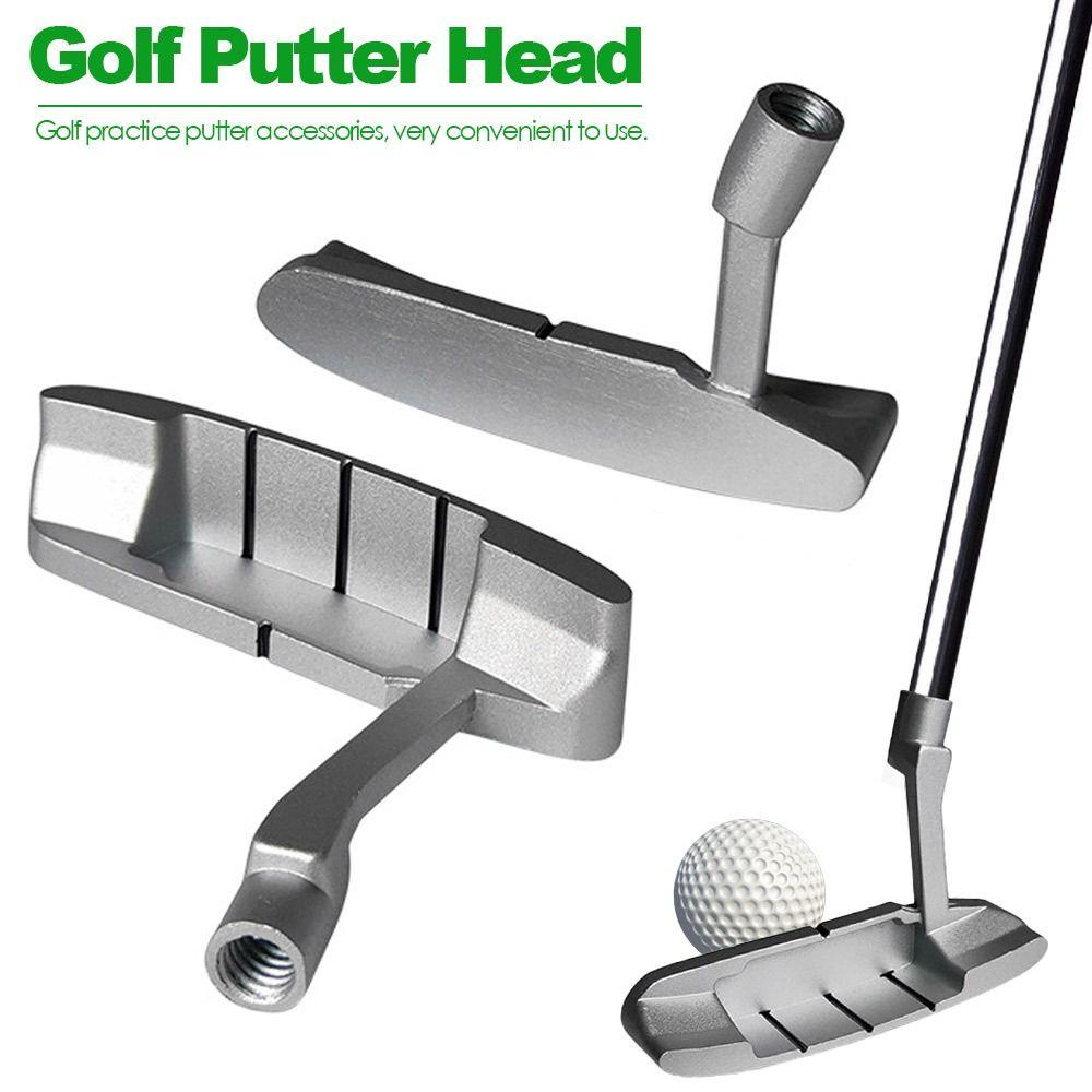 Populer Golf Putter Head Alat Pengganti Latihan Zinc Alloy Tahan Lama