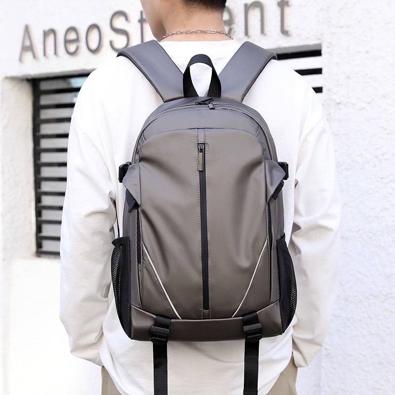 Highland Tas Casual Pria Backpack Waterproof Sekolah Kerja Tas Ransel Punggung Multifungsi Waterproof TR707