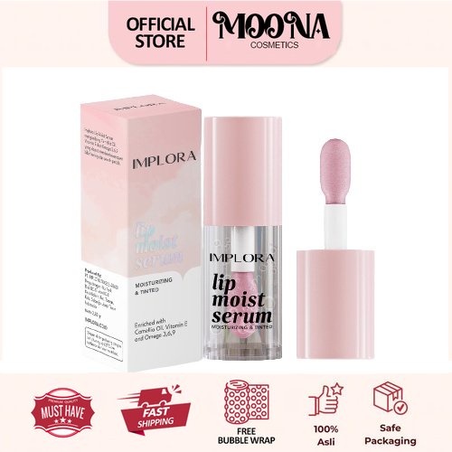 Implora Lip Moist Serum Menutrisi Bibir Lebih Sehat Lembab Bervolume