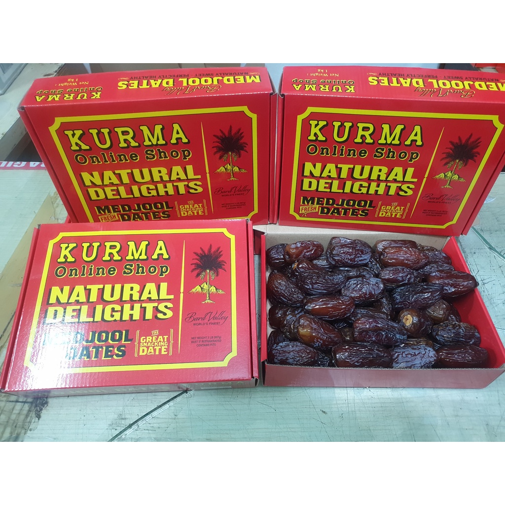 Kurma Medjool 5kg/Kurma palestine/Kurma super jumbo(Exp 2024)