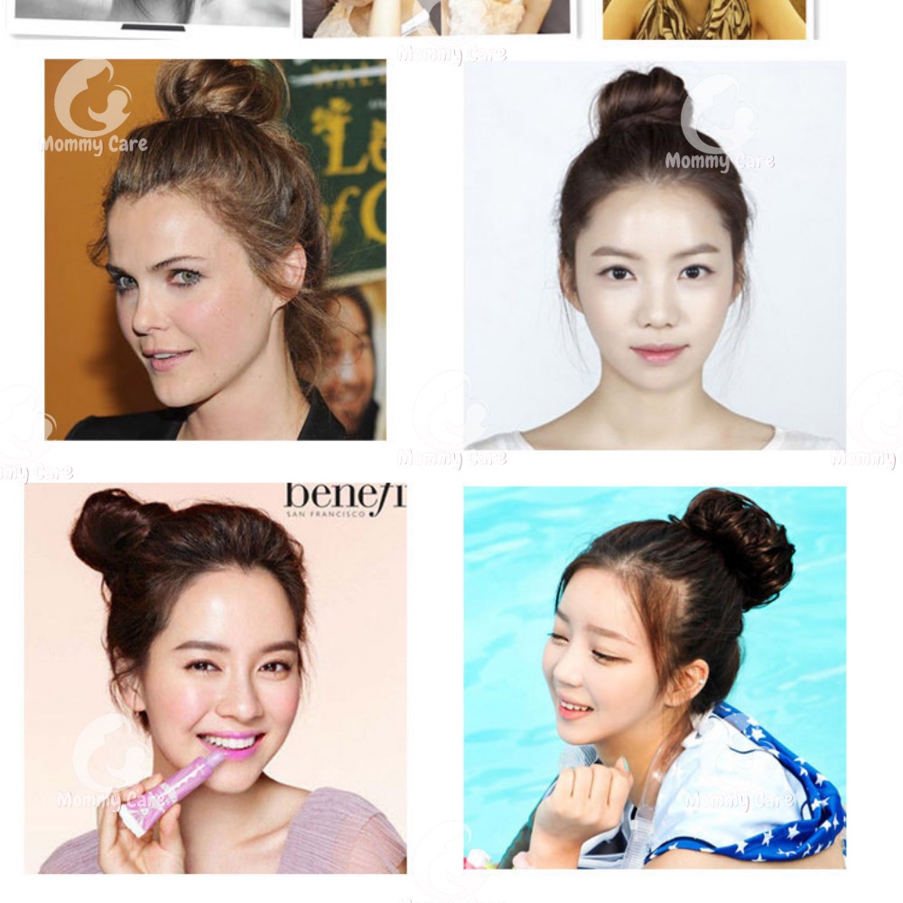 MOMMYCARE HAIR BUN DONUT RAMBUT SANGGUL CEPOL DONAT HAIR BUN 3 WARNA