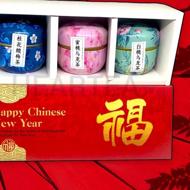 

✷ HAMPERS IMLEK CNY GIFT - PARCEL IMLEK TRIPLE VARIAN TEA ♕