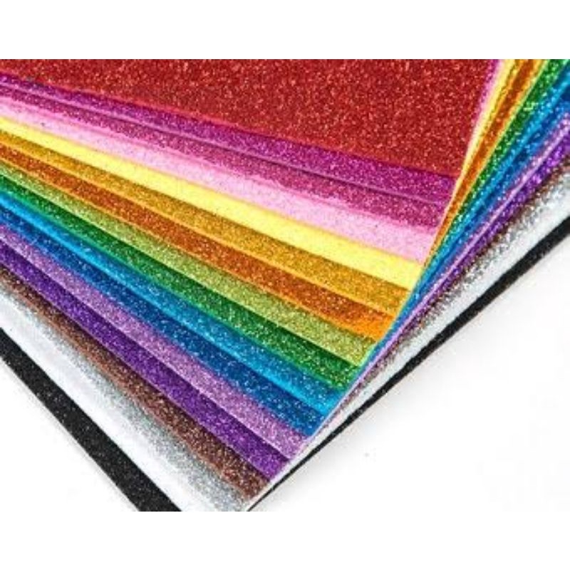 

Eva foam art glitter 20x30 (10 pcs)