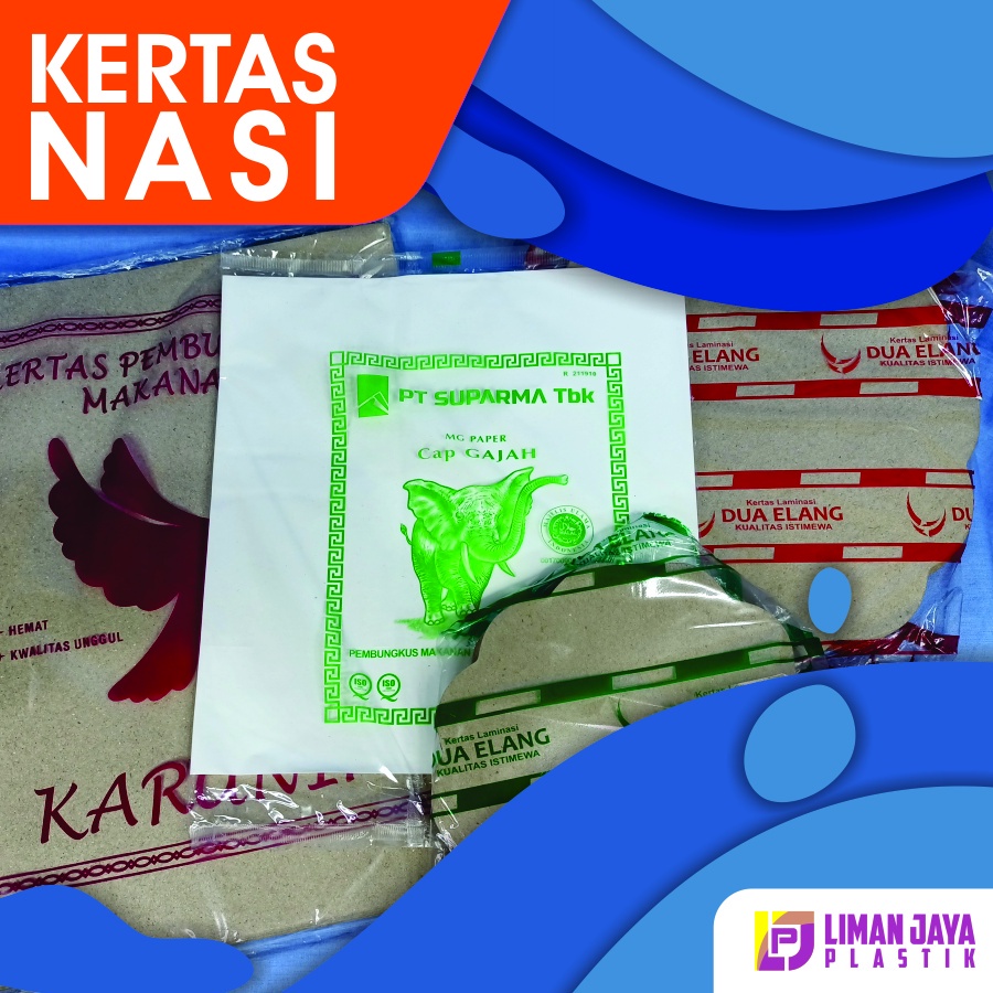 Kertas Nasi KFC | Kertas Nasi Putih | MG Paper | Kertas Nasi Minyak Nasi | Kertas Alas Burger | Kert