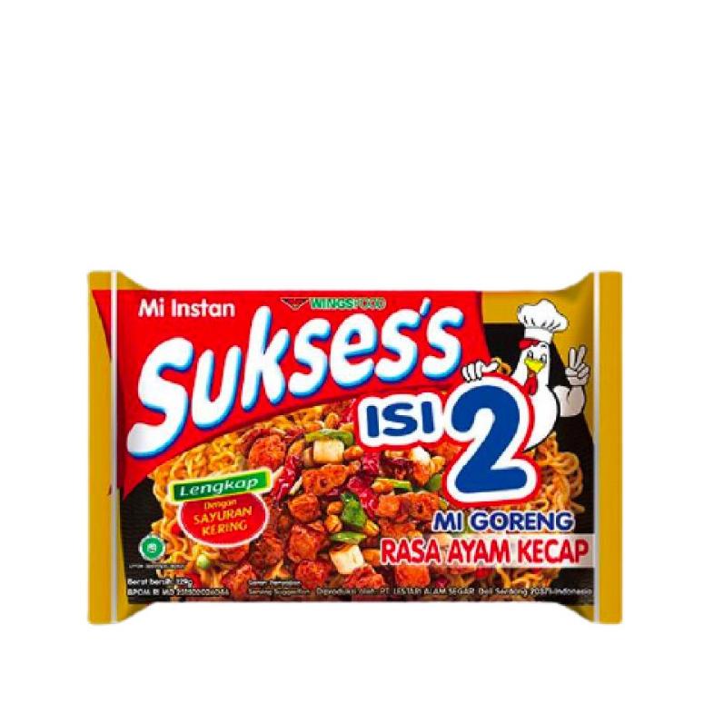 

>D2289) ⭐⭐⭐⭐⭐ Mie Suksess Goreng Ayam Kecap 3 x 129 gr