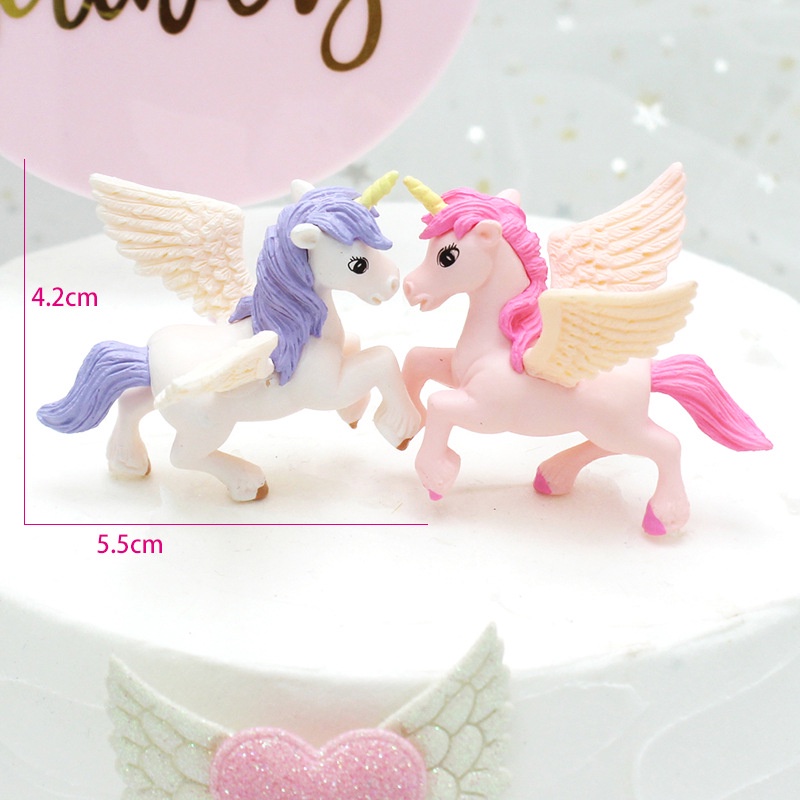 Topper Unicorn Sayap