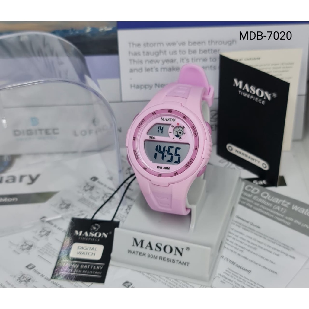 Jam Tangan Pria dan Wanita  Mason 7020 Original