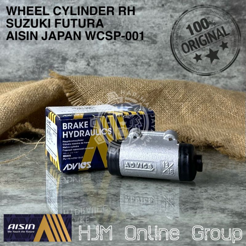 WHEEL CYLINDER 13/16 L/R - MASTER BAK BLOK REM BELAKANG FUTURA AISIN JAPAN