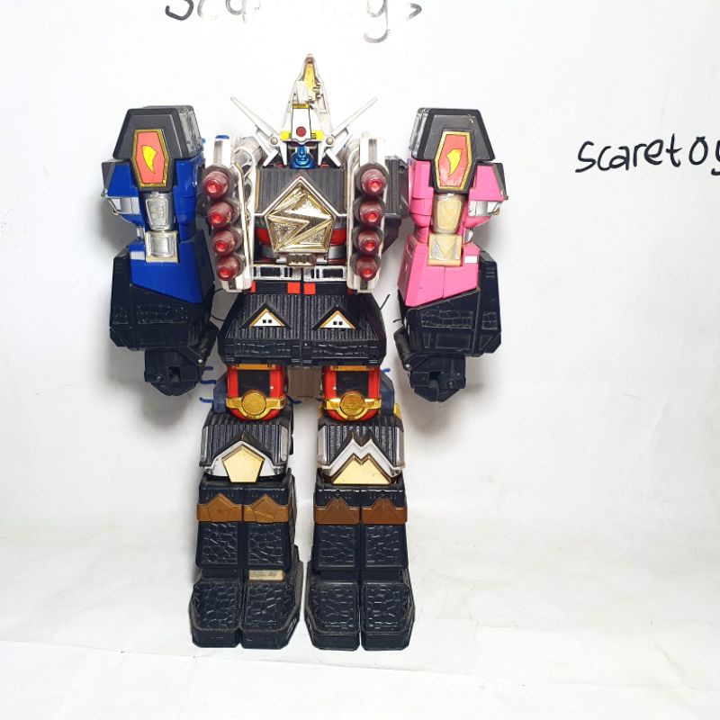 Mighty morphin Power Rangers kakuranger muteki shogun falcon megazord zord