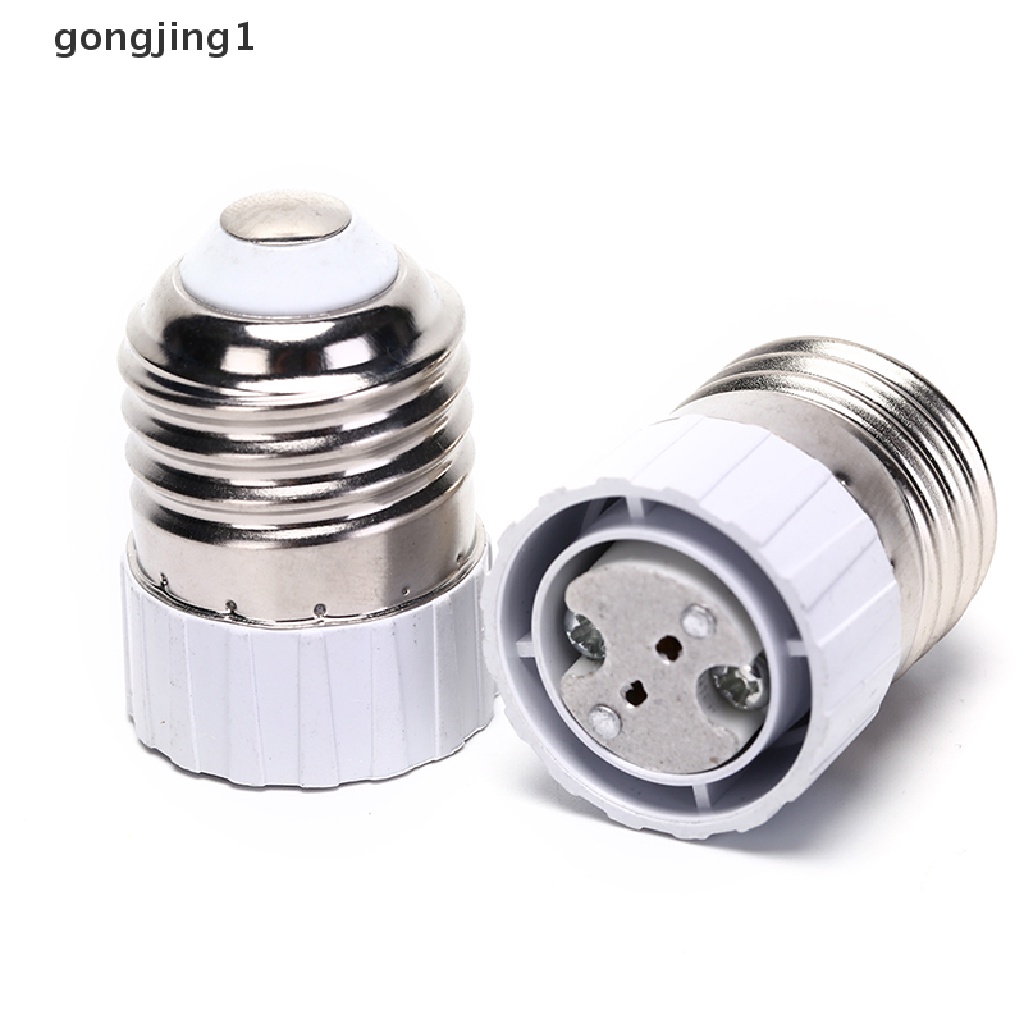 Ggg E27 to MR16 Base Converter E27 Dudukan Lampu Adapter Screw Socket E27 Ke GU5.3 G4 ID