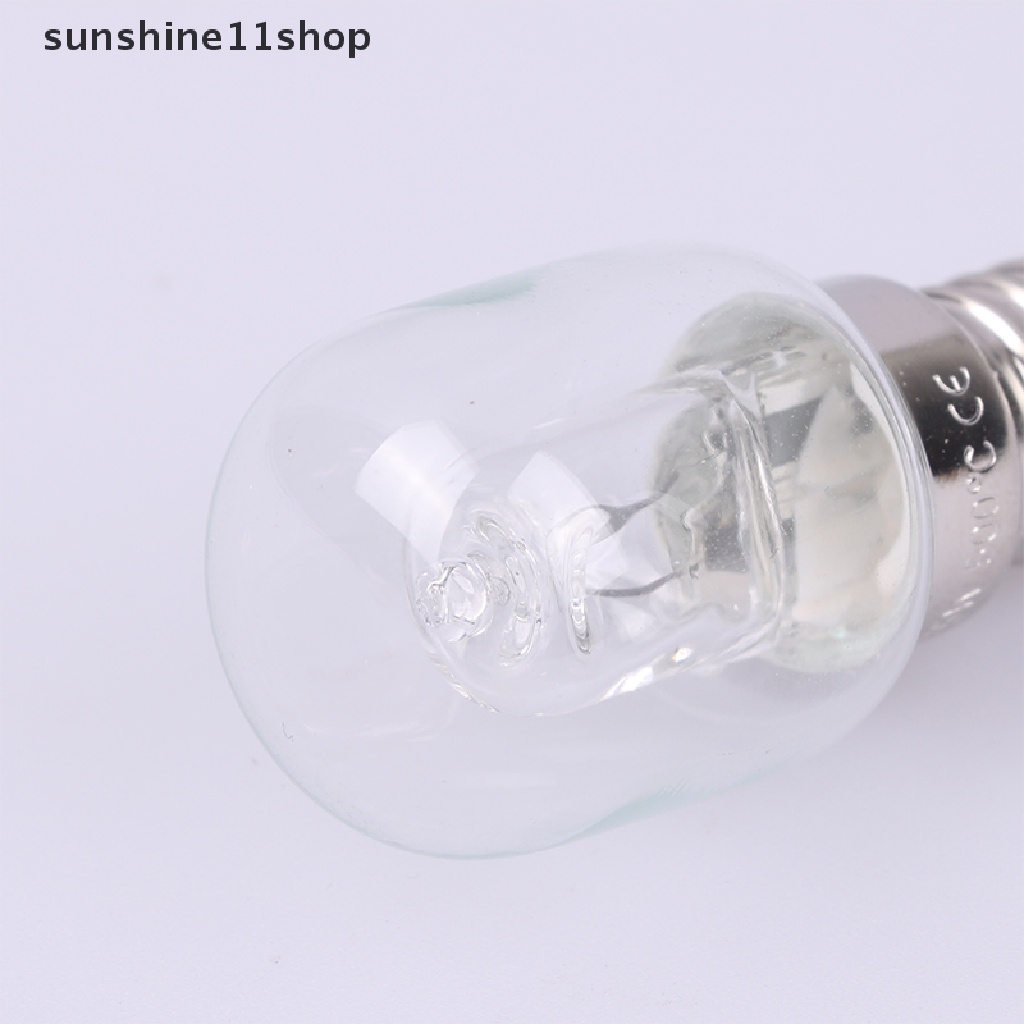 Sho Lampu Oven 220v 25W Tahan Suhu Tinggi 500derajat E14 Mulut Ulir Kecil N