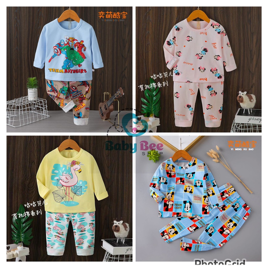 Piyama Pajamas Anak Import