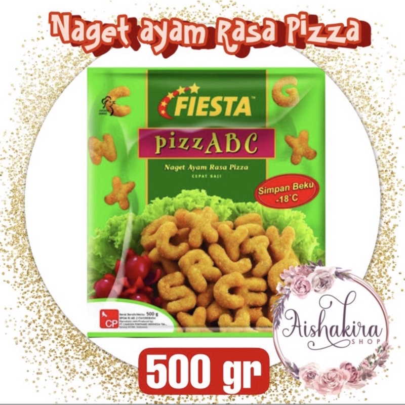 Fiesta PizzABC 500gr | Naget Ayam Rasa Pizza Fiesta