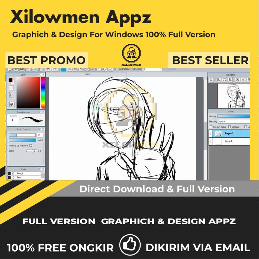 [Full Version] JUMP PAINT Pro Design Graphics Lifetime Win OS