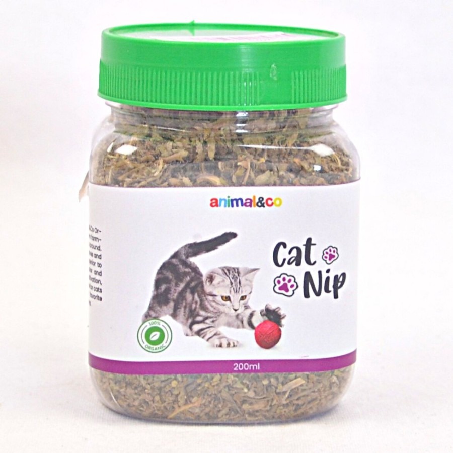 MAINAN KUCING / TANAMAN CATNIP AMAN MURNI ORGANIK / DRY CATNIP - 200ML (J507)