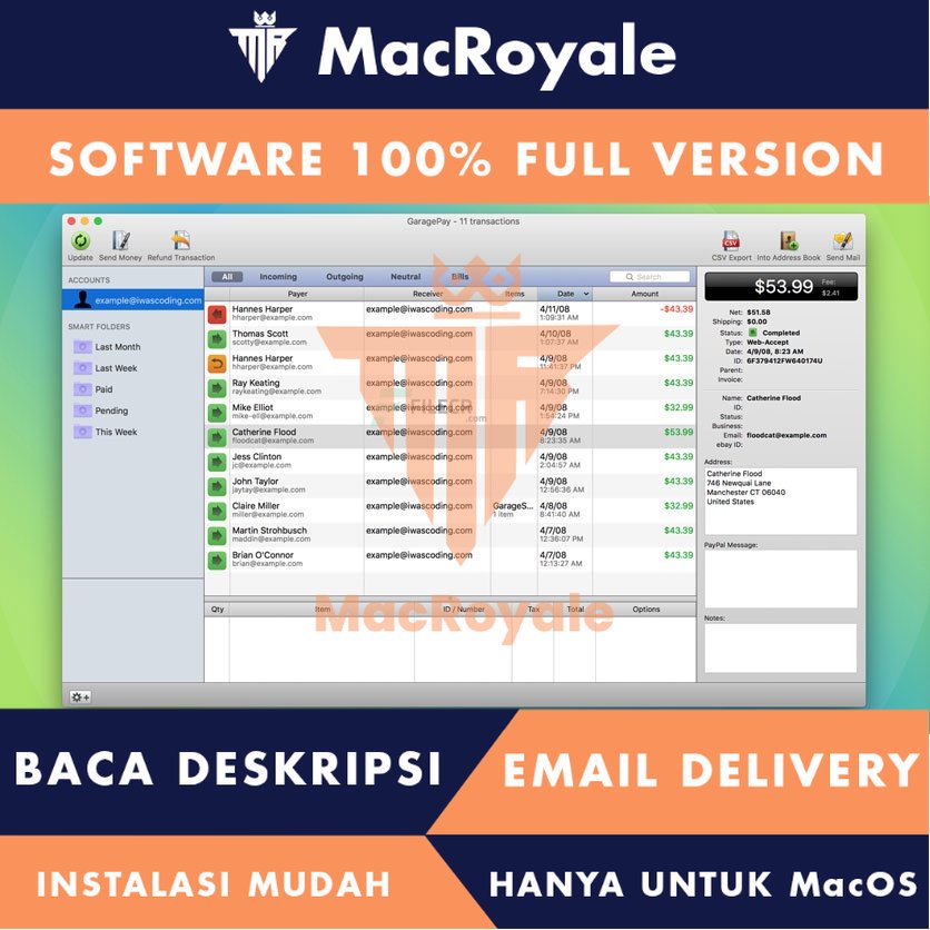 [MacOS] GaragePay Full Version Lifetime Full Garansi