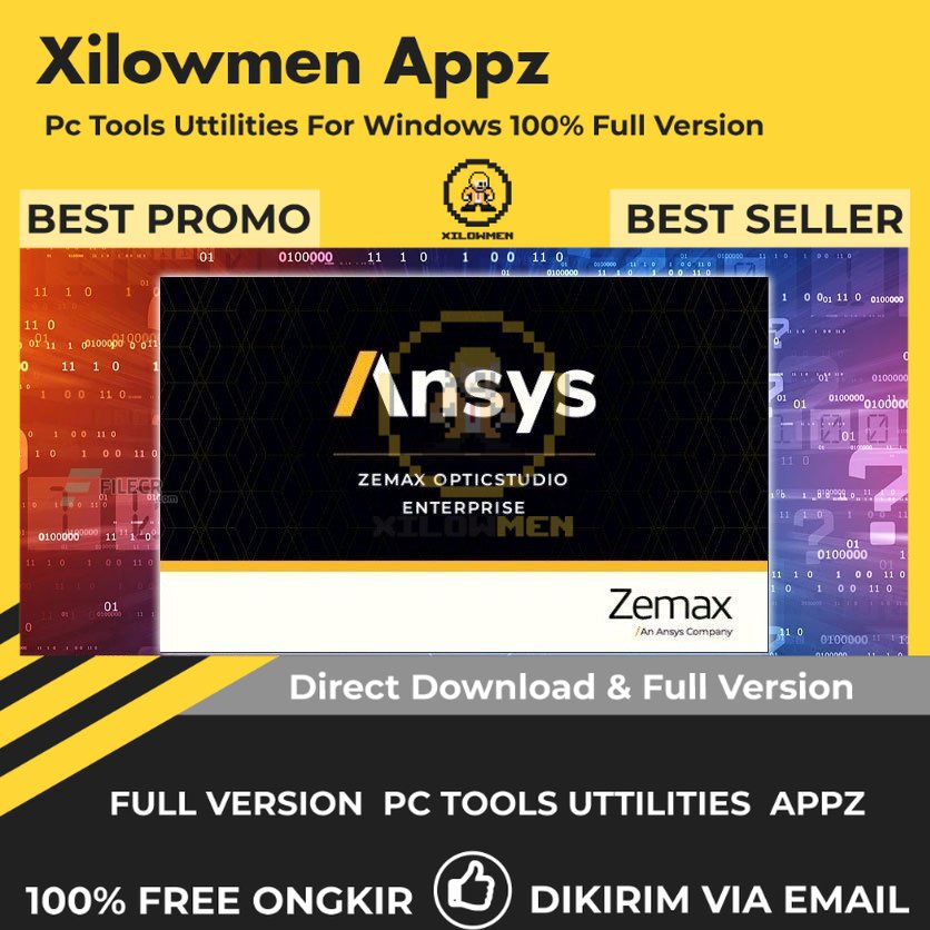 [Full Version] ANSYS Zemax OpticStudio 2023 Pro PC Tools Software Utilities Lifetime Win OS