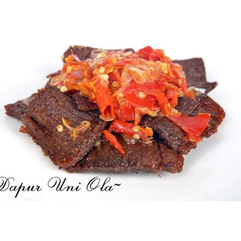 

❊ DENDENG BALADO CRISPY 250 GR ➸