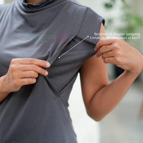 Manset Ibu Meyusui Busui Tanpa Non Lengan Premium by Momiasi