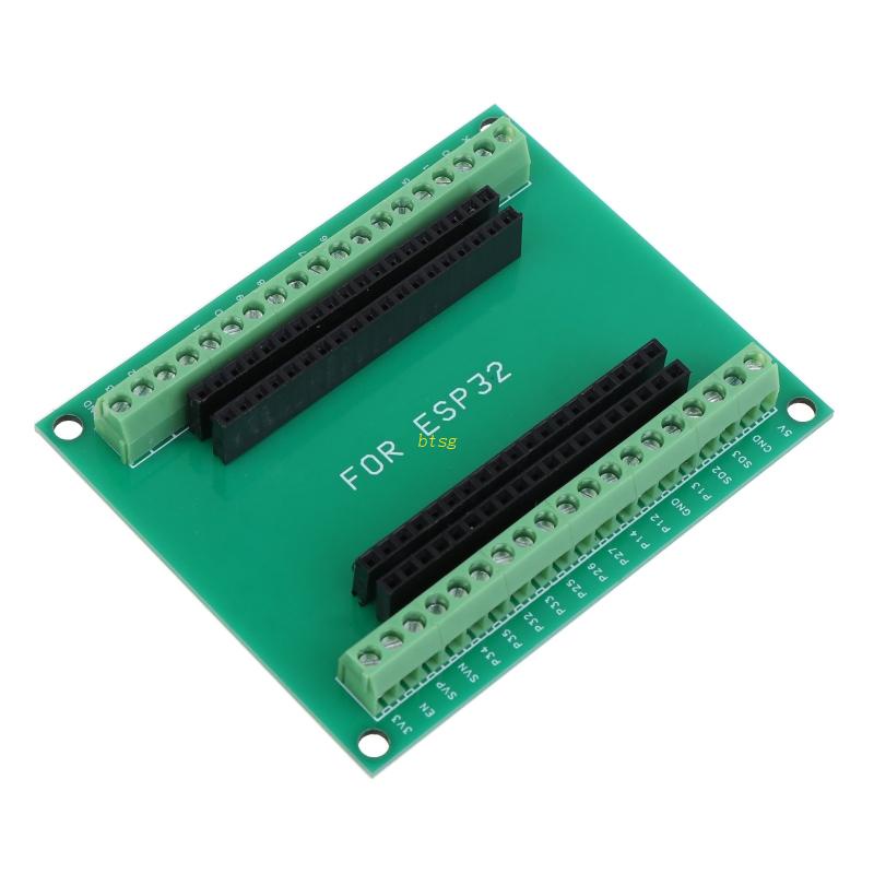 Btsg 38Pin ESP32 Breakout Board GPIO 32microkontroller GPIO 1menjadi 2papan Ekspanding