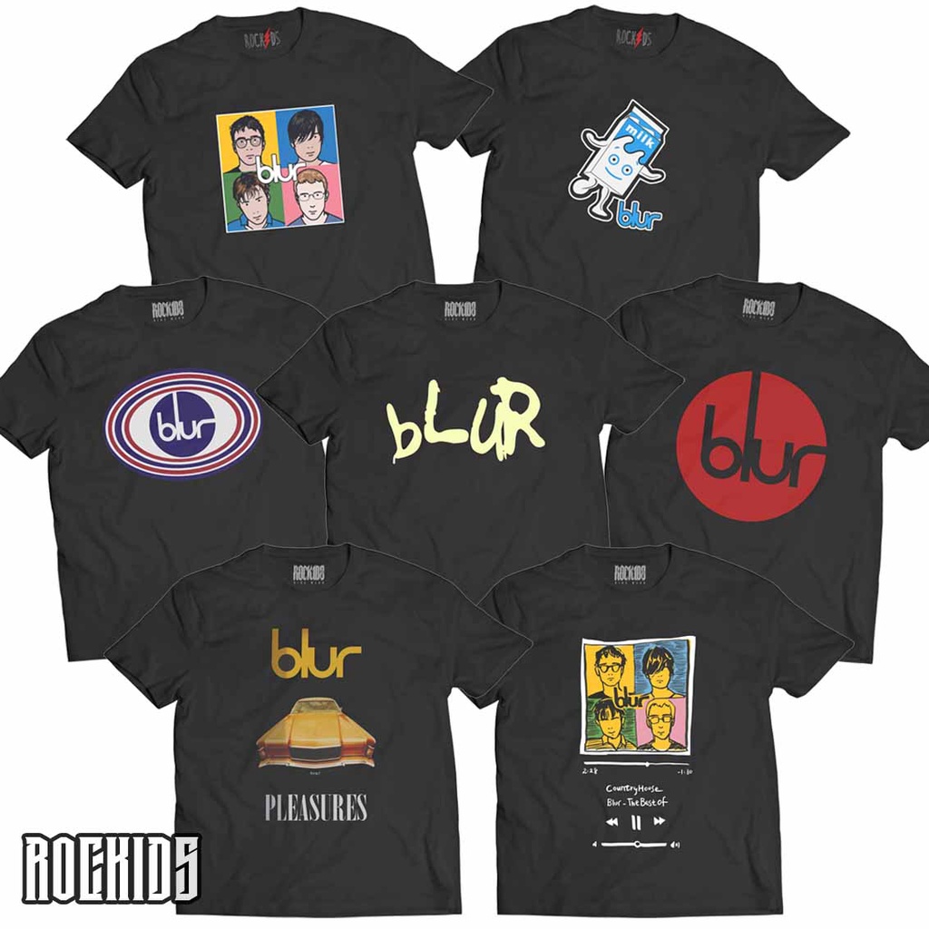 ROCKIDS - BLUR - TSHIRT - TEES - KIDSWEAR - KAOS BAND - KAOS BAND BLUR - KAOS BLUR - TSHIRT BLUR - T