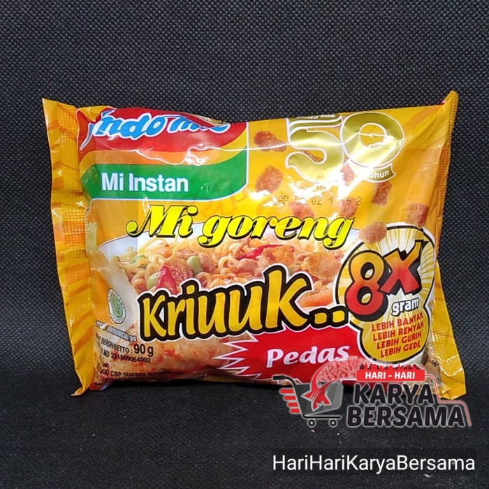 

INDOMIE GORENG KRIUUK PEDAS 90GR