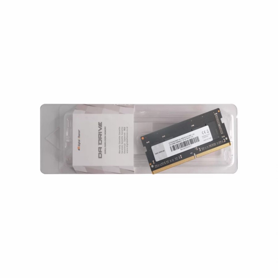 4GB Memory Laptop SODIMM 4GB DDR4-2666MHz / PC21300 RAM DIGITAL ALLIANCE