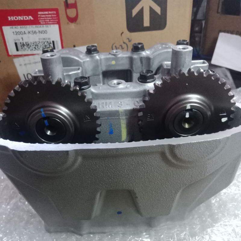 1200AK56N10 1200AK56N00 HEAD ASSY CYLINDER SET/HEAD ASSY CYLINDER HEAD CB150 CBR150R SONIC SUPRA GTR