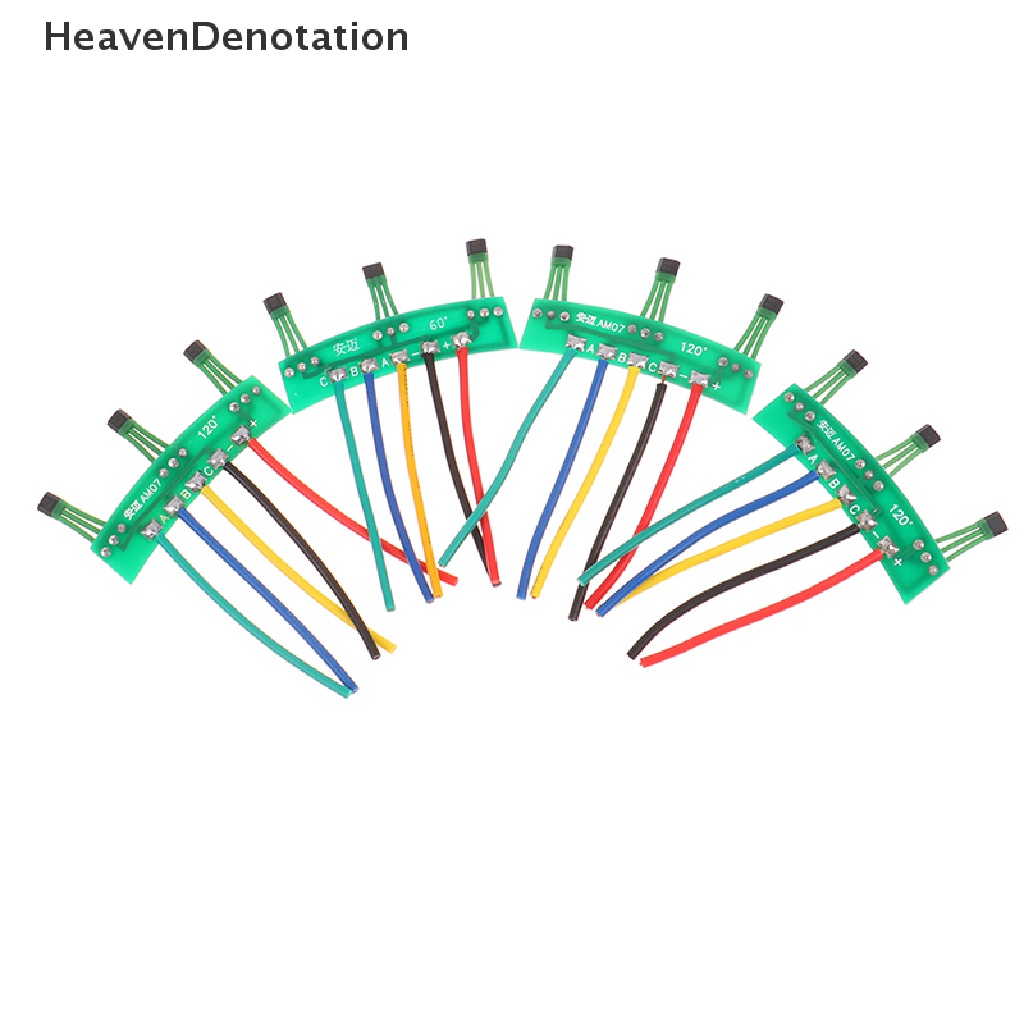 [HeavenDenotation] 1pc Sensor Aula Motor Brushless Daya Tinggi Dengan Plat Dan Kawat3144 413 41F 43F Komponen PCB Hall Motor Listrik Roda Dua Kendaraan Elektrik Brushless Motor H